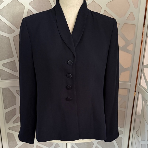 Le Suit Jackets & Blazers - Le Suit Navy Blue Blazer